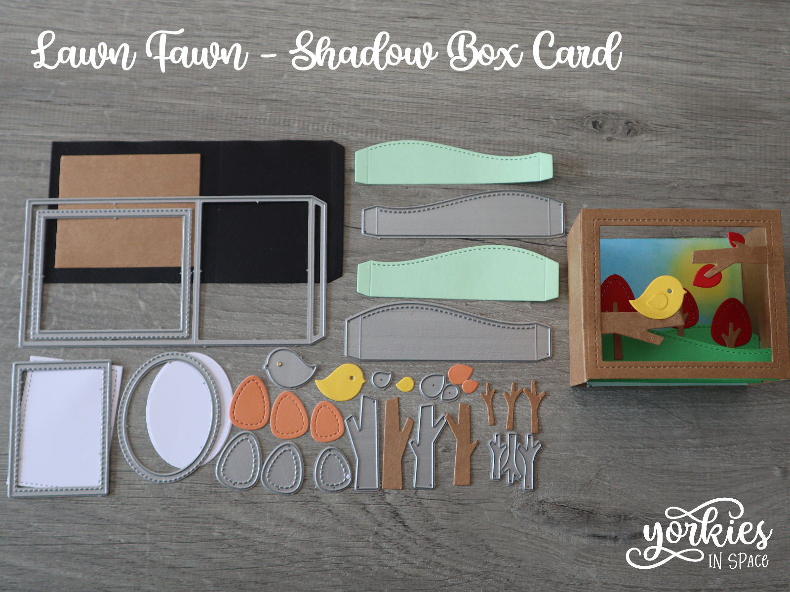 Lawn Fawn – Shadow Box Card