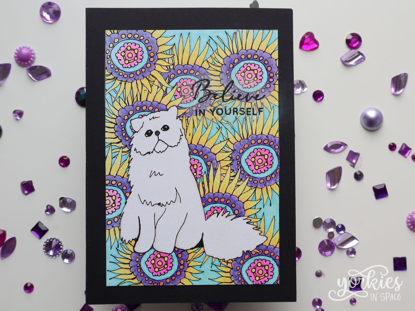 Nog een kaartje met een kleurplaat – Freebie Alert!