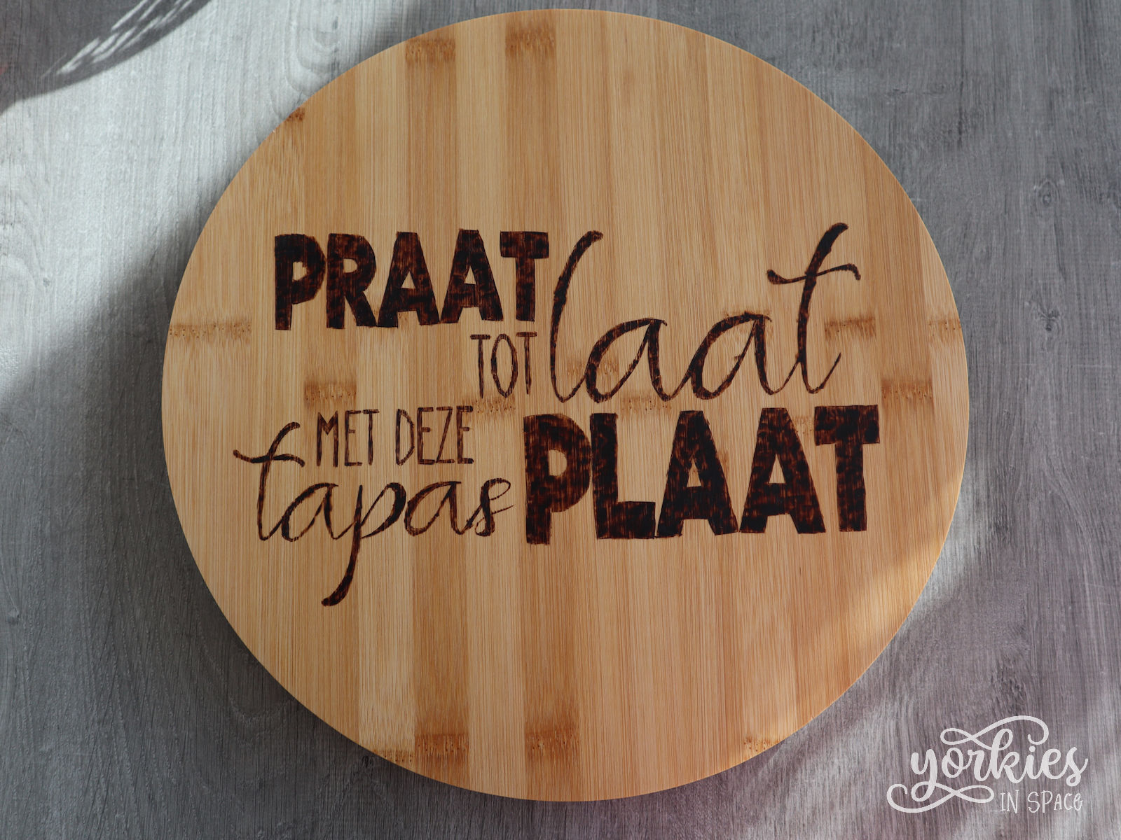 Cadeaupakket met tapasplaat – een handig last-minute cadeau-idee!
