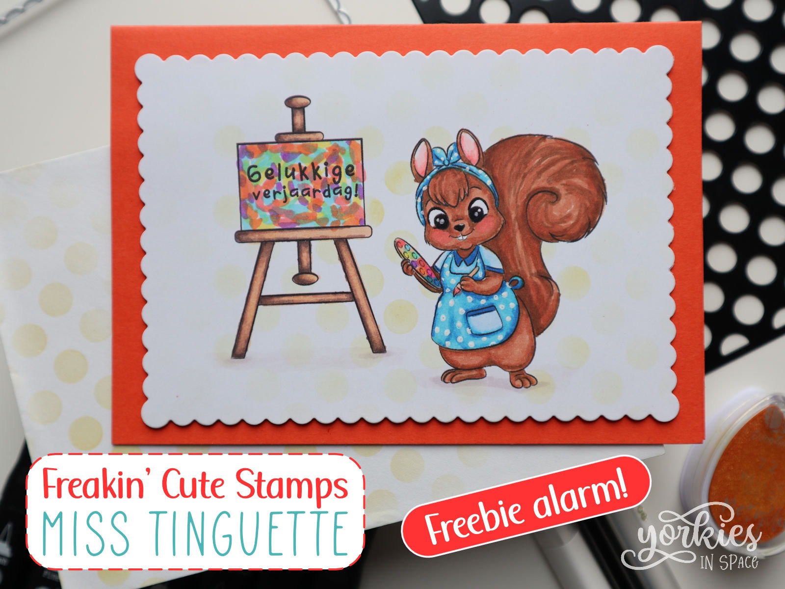 Miss Tinguette – Digistamp in de spotlight + Freebie alarm! (let op: beperkt beschikbaar)