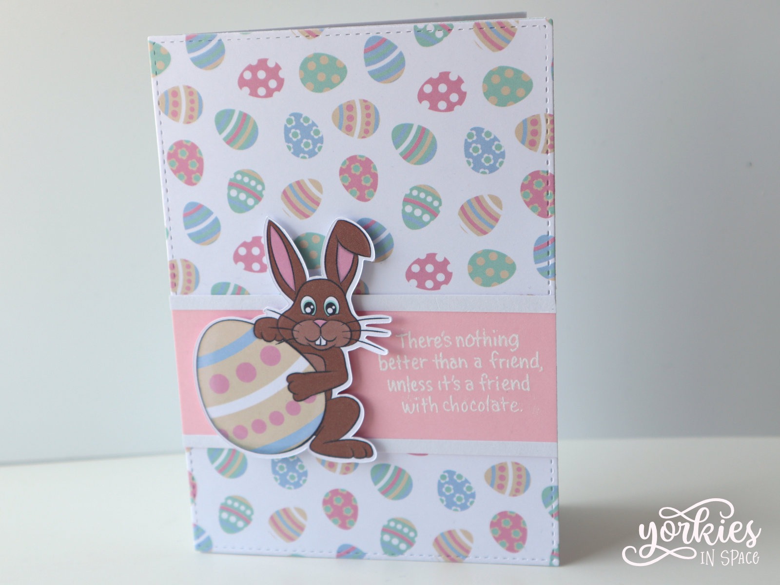 Simpel kaartje voor Pasen