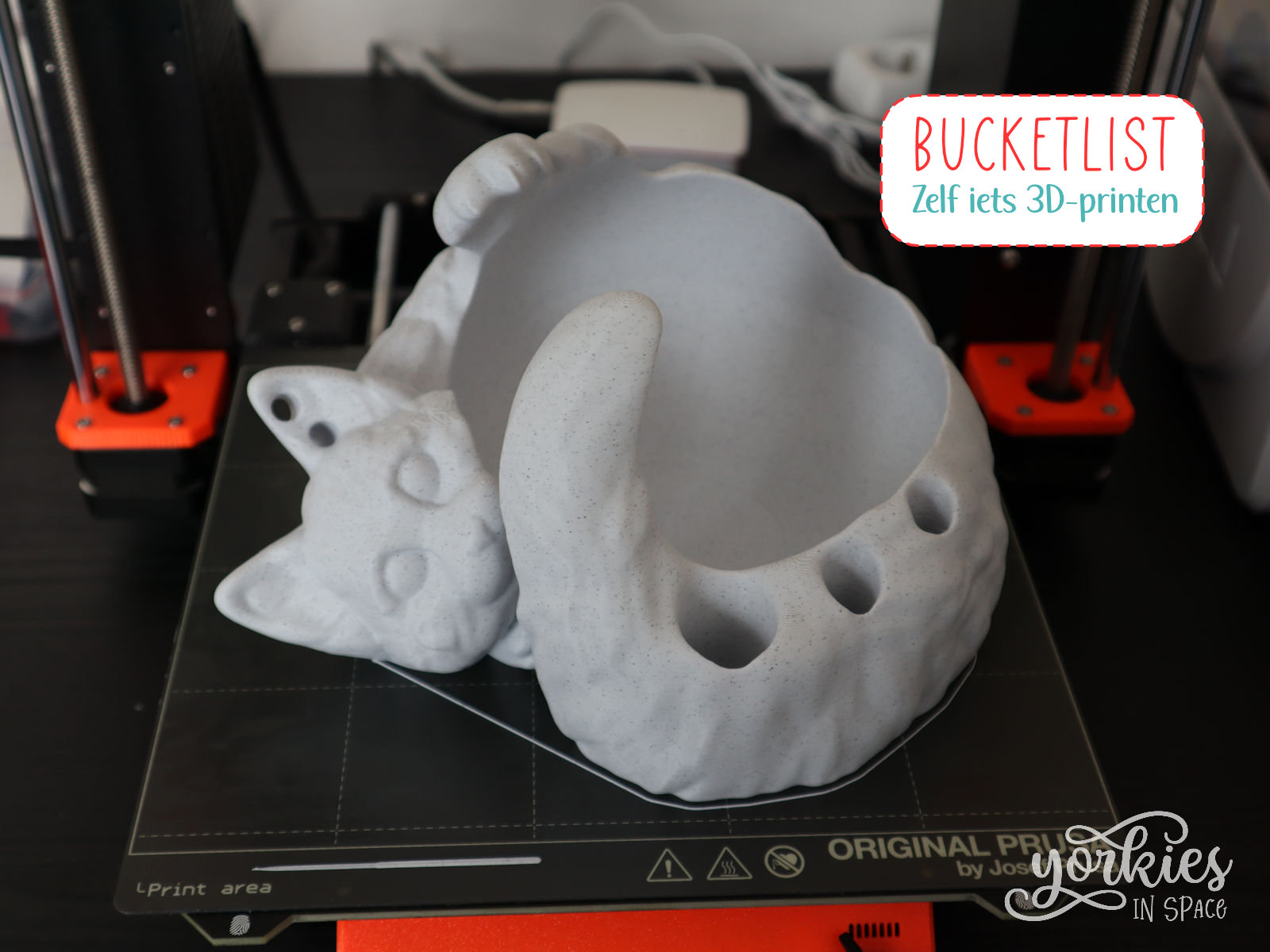 Bucketlist: zelf iets 3D-printen