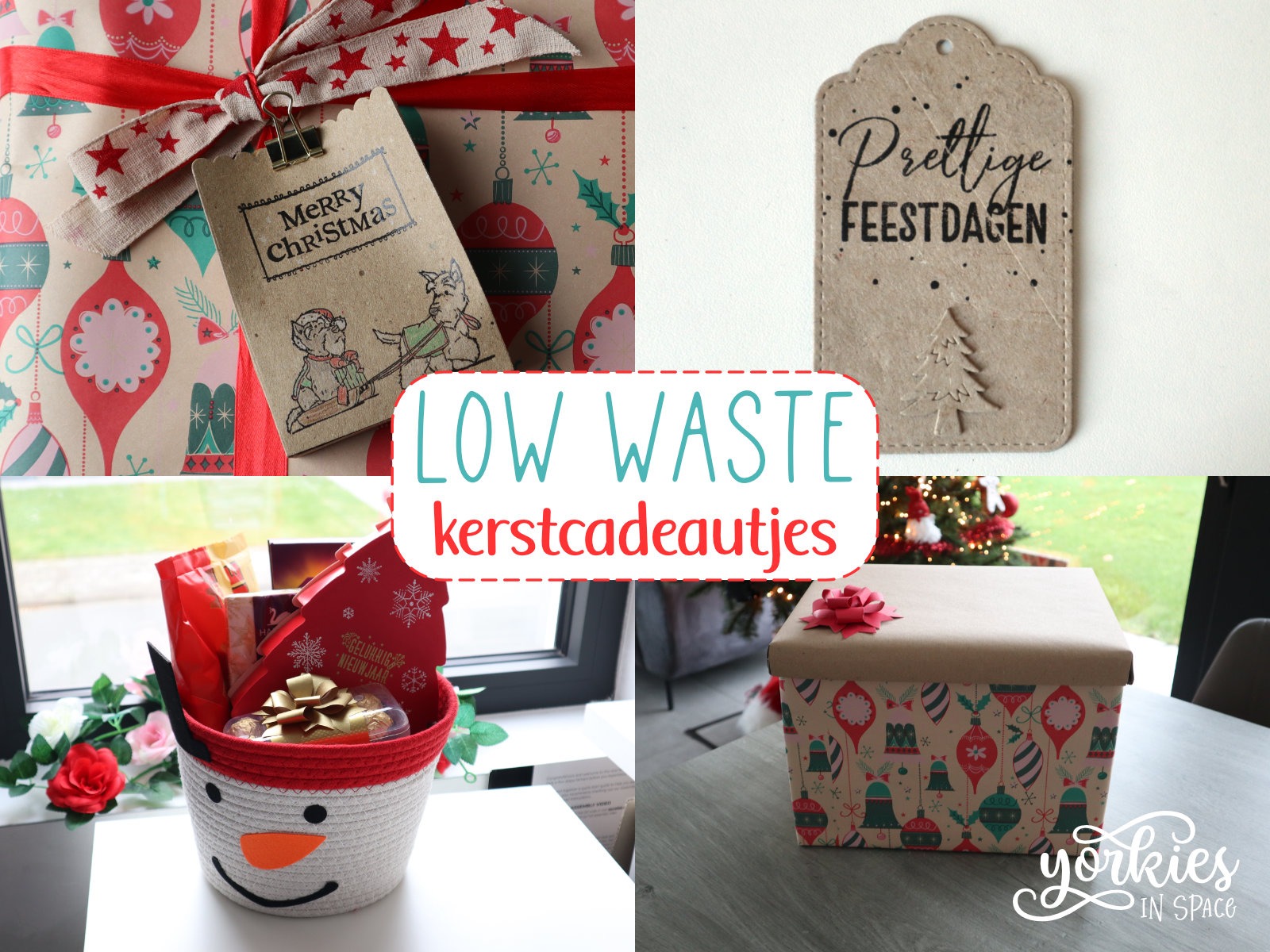 Low Waste Christmas – 7 ideeën voor leuke kerstcadeautjes met weinig afval!