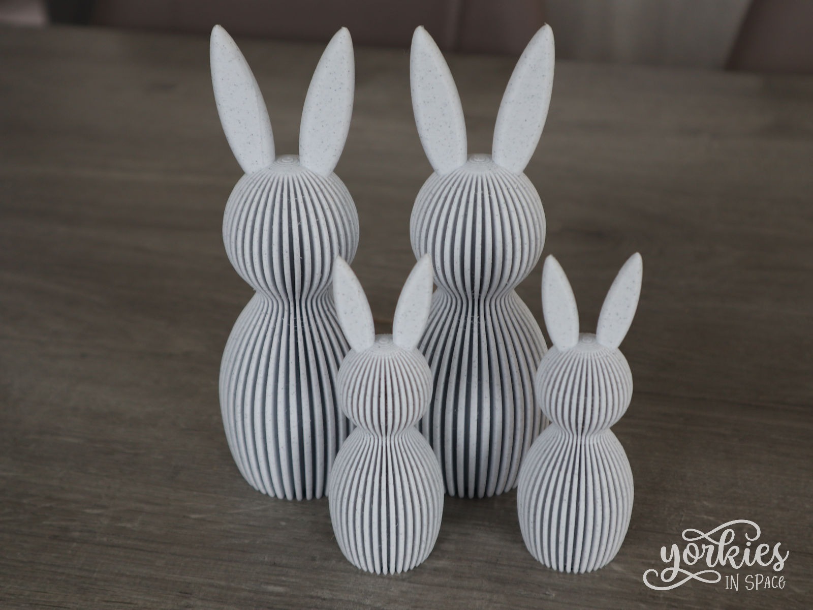 Nog meer 3D-print konijntjes (gratis model)