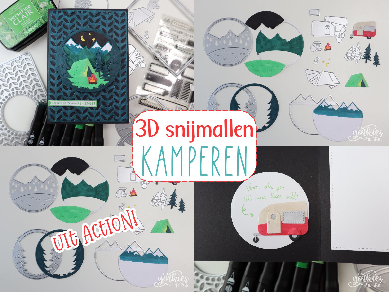 3D snijmallen kamperen