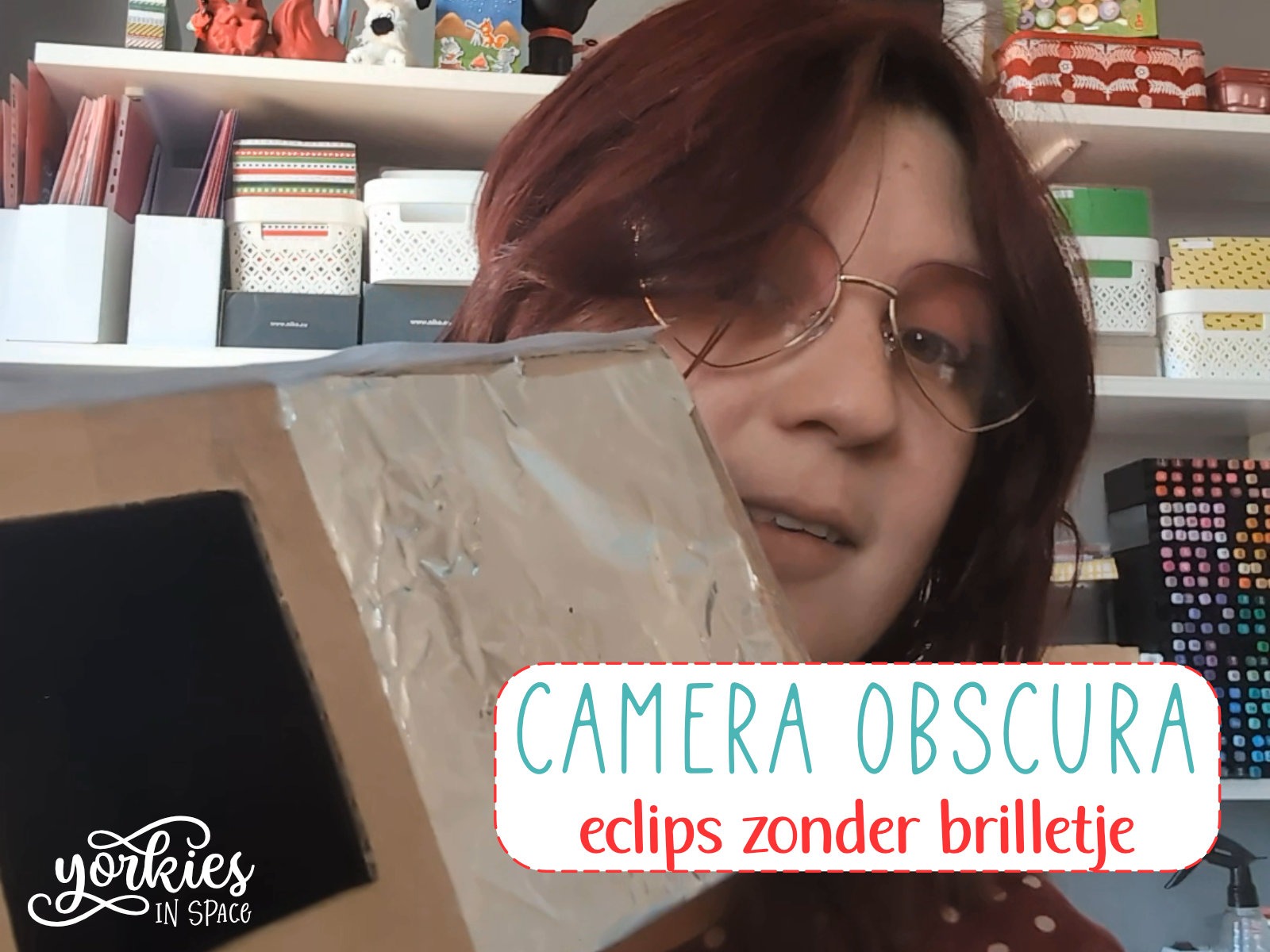 Camera Obscura – zo kijk je naar de eclips zonder brilletje