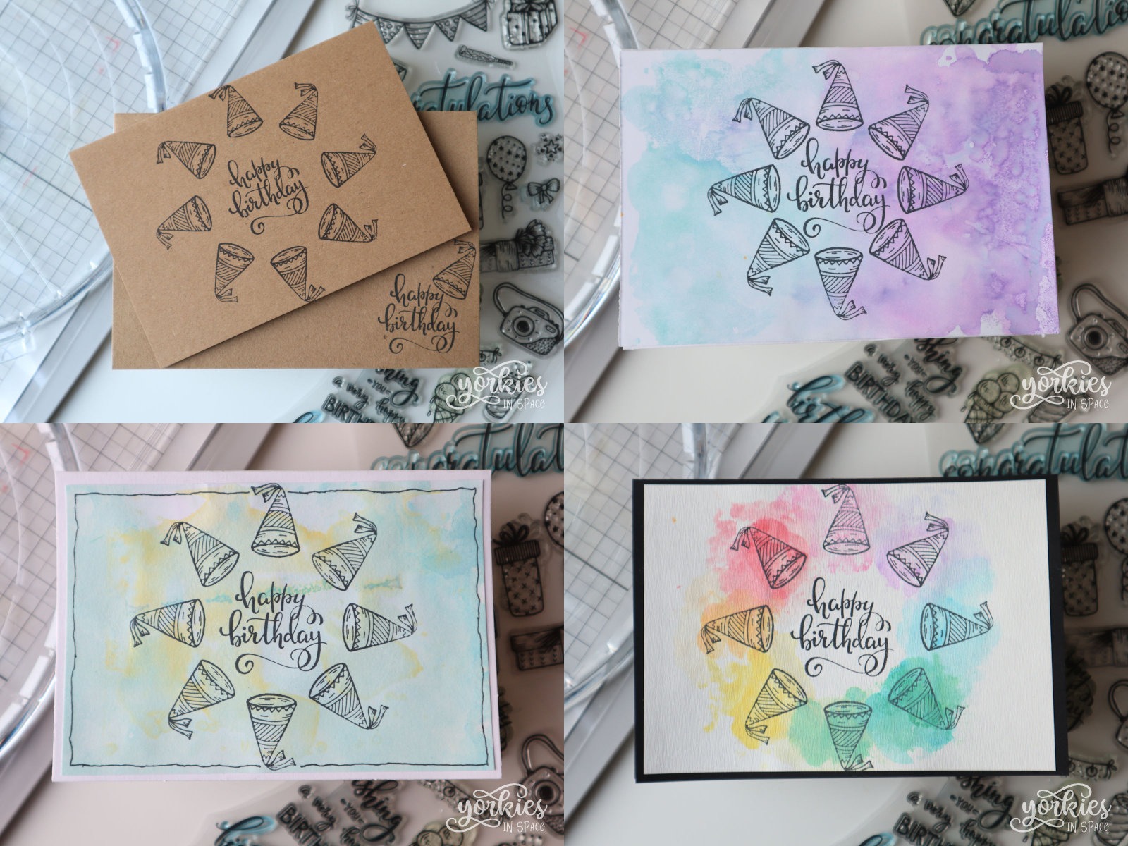 Stamp&Spin Feesthoedjes